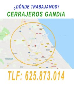 ¿ en que zonas de gandia trabajamos ?